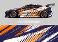 Car livery designsCar livery designs. Abstract sripe racing background Royalty Free Stock Photo