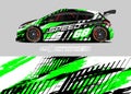 Car livery designsCar livery designs. Abstract sripe racing background Royalty Free Stock Photo