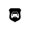 Car Loan icon isolated on white background Royalty Free Stock Photo