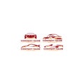 Car logo, set vector automotive logo, set car logo collection, set car logo