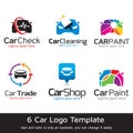 Car Logo Template Design Vector