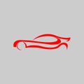 Car logo vector design Royalty Free Stock Photo