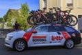 The Car of Lotto Soudal Team - Paris-Tours 2021