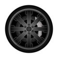 Car metal rim icon Royalty Free Stock Photo