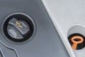Car motor oil cap Royalty Free Stock Photo