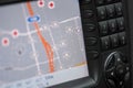 Car navigation, gps Royalty Free Stock Photo