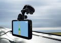 Car navigation system Royalty Free Stock Photo