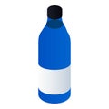 Car oil bottle icon, isometric style Royalty Free Stock Photo