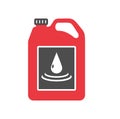 Car oil icon on background for graphic and web design. Simple vector sign. Internet concept symbol for website button or Royalty Free Stock Photo