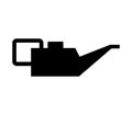 Car oil icon illustrated Royalty Free Stock Photo