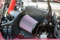 Car Open Air Intake Filter with DIY Heat Shield