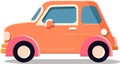 Car, Paper cut style cars, simple vector