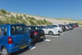 Car park Maasvlakte Royalty Free Stock Photo