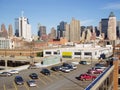 Car park in Midtown Manhattan Royalty Free Stock Photo