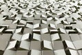 Car park in the shape of a cheesegrater in Sheffield, UK Royalty Free Stock Photo