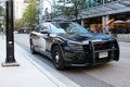 Car parked on the side of a road in Canada, Vancouver