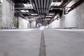 Car in parking garage, underground interior Royalty Free Stock Photo