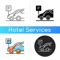 Car parking icon