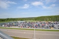 Car parking in races. Sportscar tuning Competitions on tuned cars in drift rds