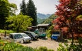 Car parking Shirakawa-go