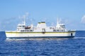 Car and passenger ferry boat Royalty Free Stock Photo