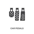 Car Pedals creative icon. Simple element illustration. Car Pedals concept symbol design from car parts collection. Can be used for Royalty Free Stock Photo