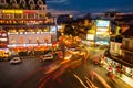 Car and people traffic in Hanoi, Vietnam Royalty Free Stock Photo