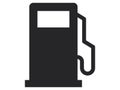 Car petrol level icon Royalty Free Stock Photo