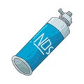 Nitrous Oxide (NOS) Royalty Free Stock Photo