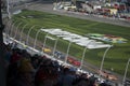 Car racing and fans close up. NASCAR, Daytona Speedway