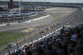 Car racing and fans close up in the time of the famous competition