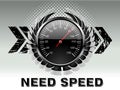 Car racing speed counter