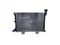 Car radiator isolated over white background. Royalty Free Stock Photo