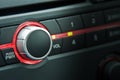 Car radio volume Royalty Free Stock Photo