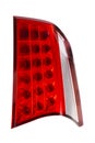 car rear headlight isolated on white Royalty Free Stock Photo