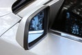 Car rearview mirror Royalty Free Stock Photo