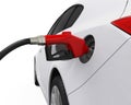 Car Refueling at Gas Station Royalty Free Stock Photo