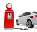 Car Refueling at Gas Station Royalty Free Stock Photo