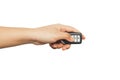 Car remote used for transport or car concept Royalty Free Stock Photo