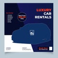 Car rent Brochure Flyer design Layout template