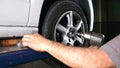 Car Repair Changing Wheel