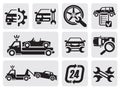 Car repair icons