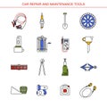 Car Repair and Maintenance Tools.