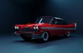 Car. Retro. Retro car. Plymouth. Plymouth Fury. Red car