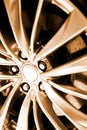 Car rim Royalty Free Stock Photo