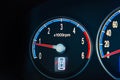 Car RPM gauge at idle speed