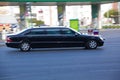 Car of Russian President Dmitry Medvedev