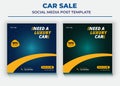 Car Sale Social Media post Template