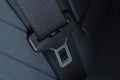 Car seatbelt buckle Royalty Free Stock Photo