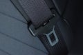 Car seatbelt buckle Royalty Free Stock Photo